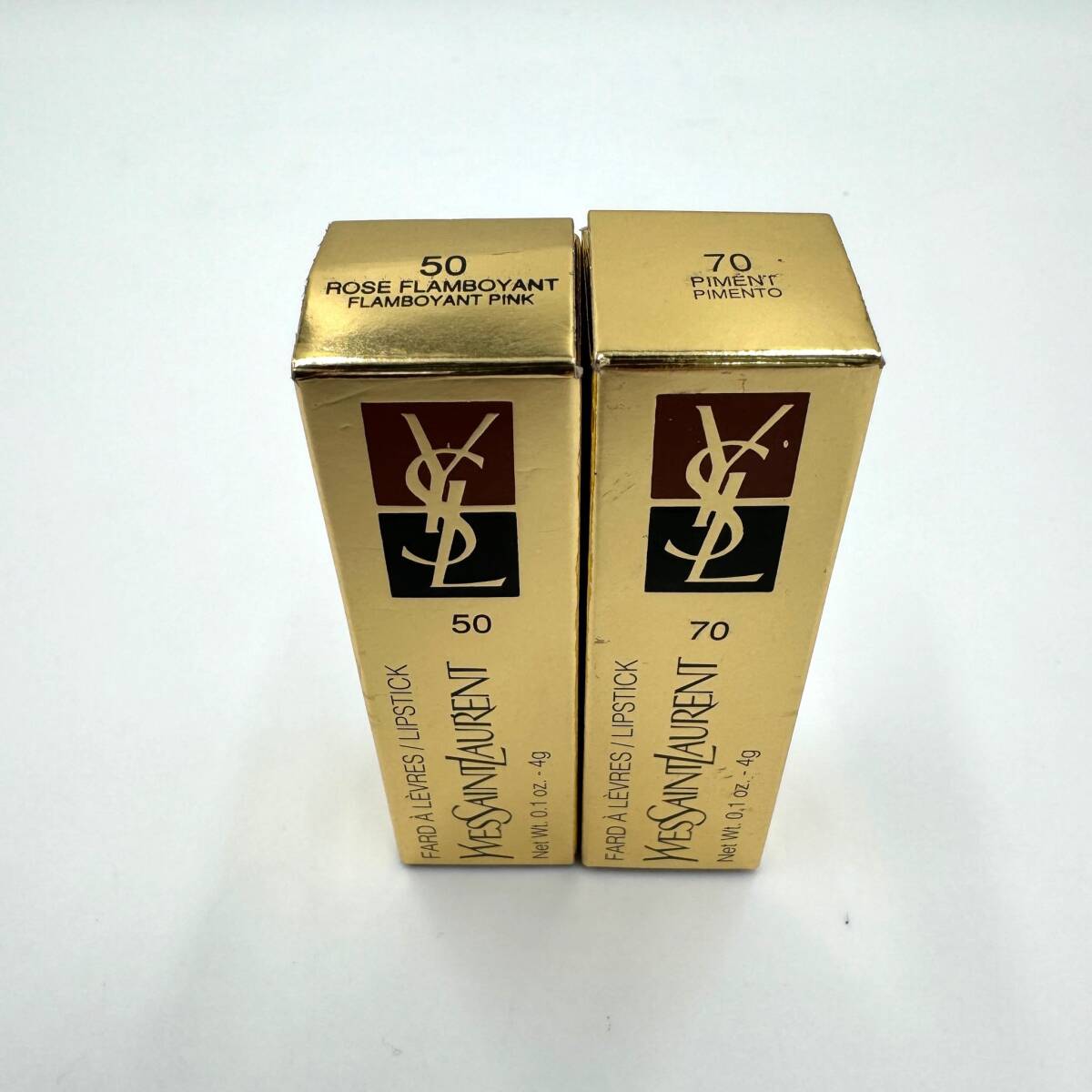 #355 イヴサンローラン YSL ルージュ リップスティック 50 70 2本おまとめ 4gの画像4