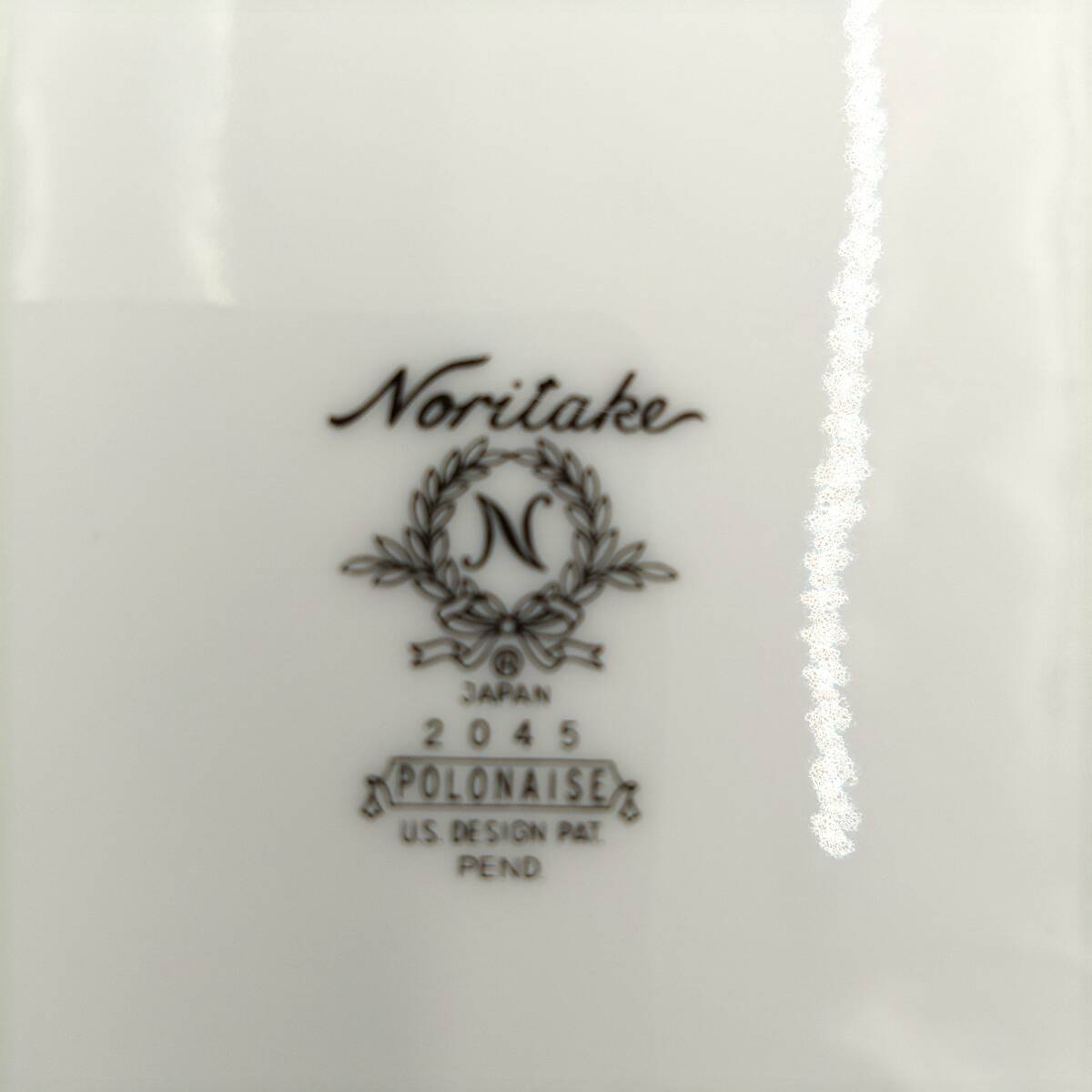 #470 Noritake ノリタケ 2045 POLONAISE ポロネーズ 皿 直径約23cm ５枚セットの画像6