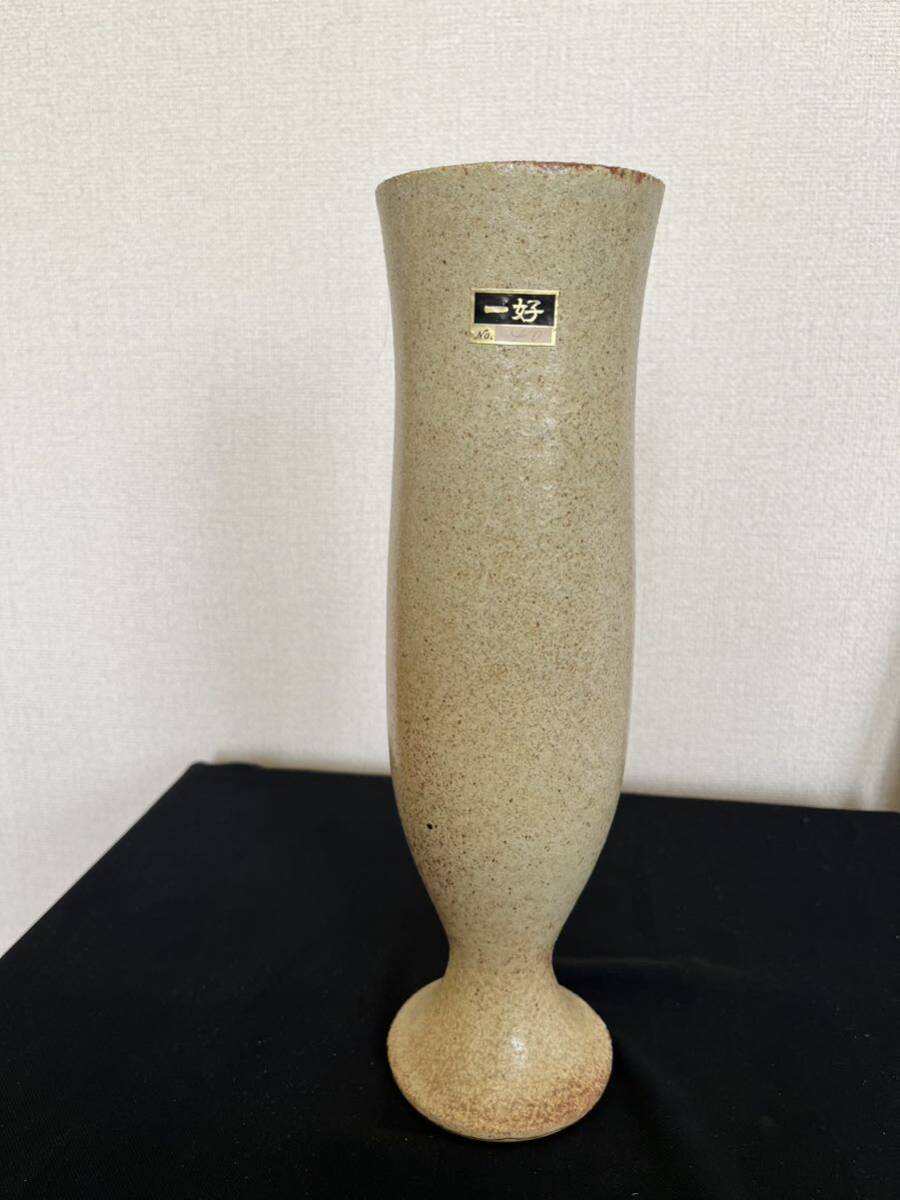 陶器製 花器 管理NO126 フラワーベース 花瓶 華道 華展 花展 いけばな 生け花 インテリア オブジェの画像1