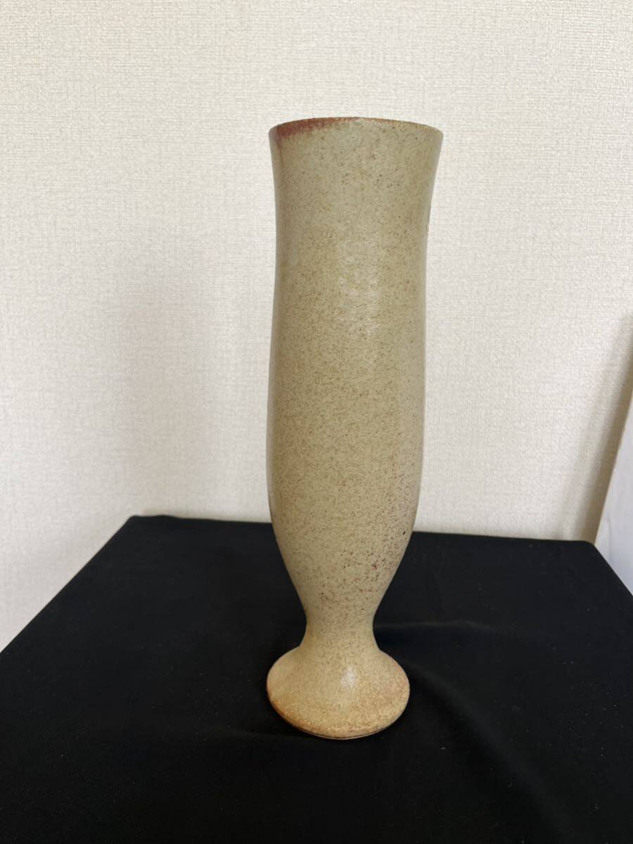 陶器製 花器 管理NO126 フラワーベース 花瓶 華道 華展 花展 いけばな 生け花 インテリア オブジェの画像2