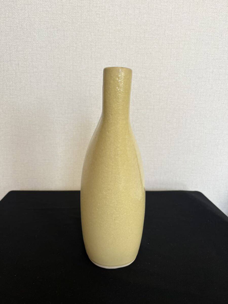 陶器製 変形 花器 管理A2435 フラワーベース 花瓶 華道 華展 花展 いけばな 生け花 インテリア オブジェの画像5