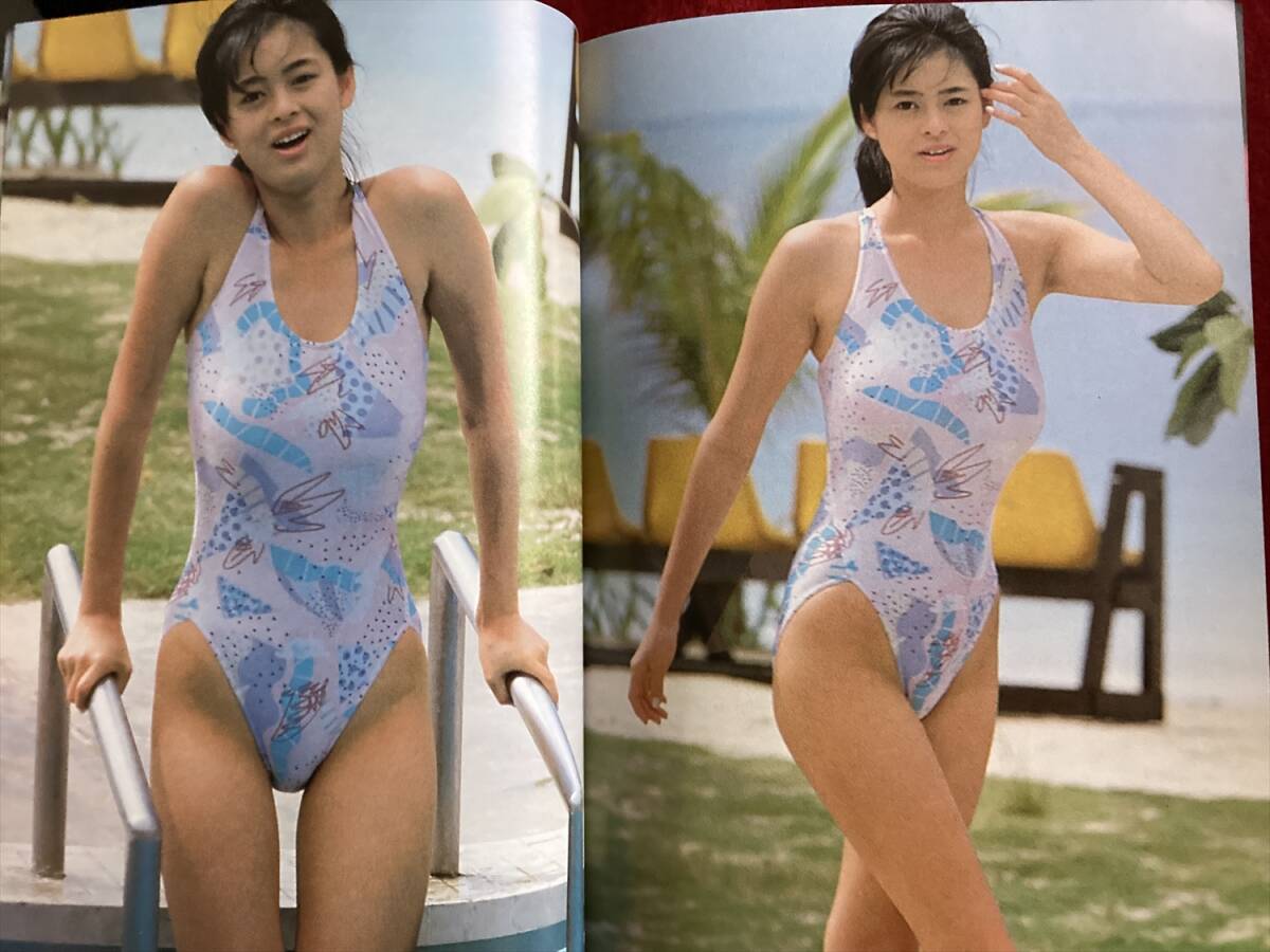 78-12[ anonymity shipping / including in a package possibility / scraps chronicle .23P] library size : Fukano Harumi bikini model /../../ Showa era / swimsuit 