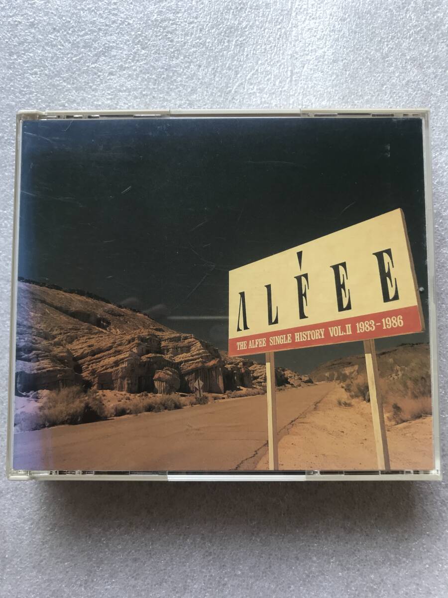 【邦楽CD特集】THE ALFEE ジアルフィー シングルヒストリー VOL.Ⅱ 1983-1986 中古 CD 2枚組 ベスト日本盤 セル版 色褪せあり 他多数出品中