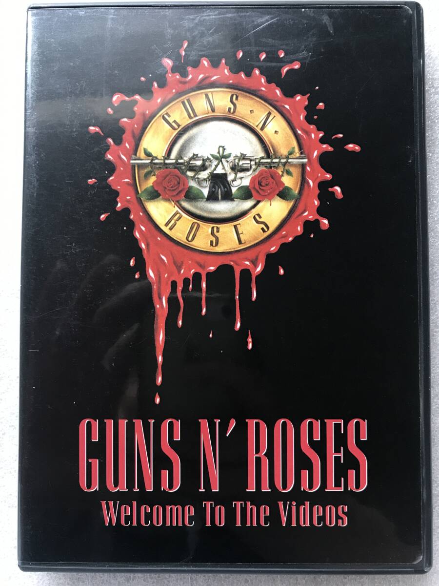 【 洋楽 中古 DVD 】ガンズアンドローゼズ GUNS N' ROSES WELCOME TO THE VIDEOS 輸入盤 NTSC セル版 他多数出品中_画像1