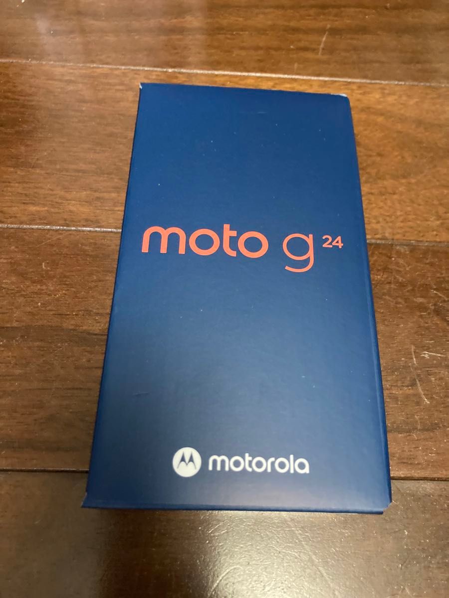 【新品未開封】moto g24 128GB マットチャコール SIMフリー