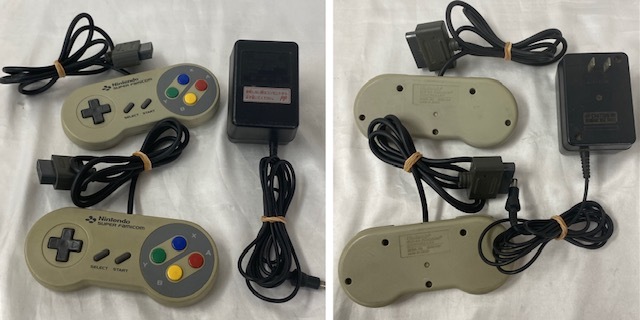 ニンテンドー 任天堂機器本体4点セット ゲームキューブ スーパーファミコン 64 本体通電確認 未検品 パーツ取 ジャンク 中古品 清掃無_画像7