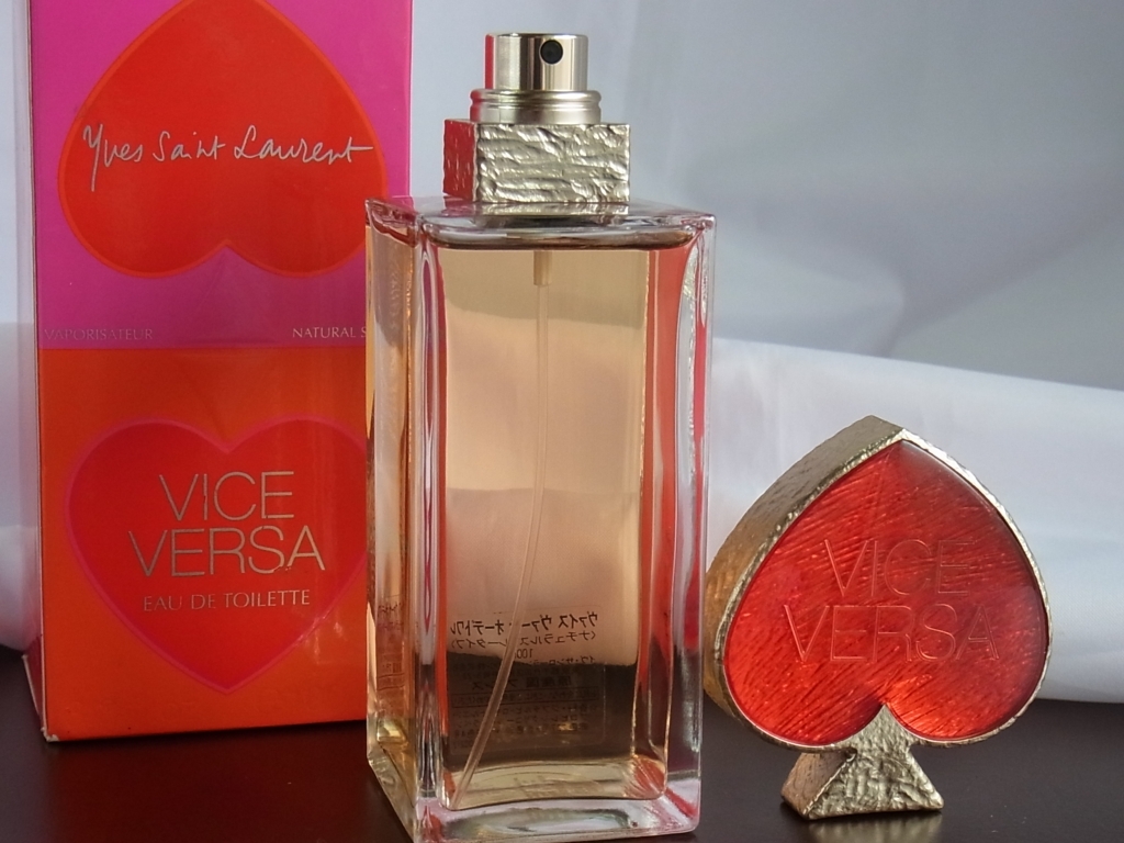 Yve Saint Laurent イヴ サンローラン★VICE VERSA ヴァイス ヴァーサ オーデトワレ EDT 100ml 香水,箱付/USED ほぼ未使用_画像3