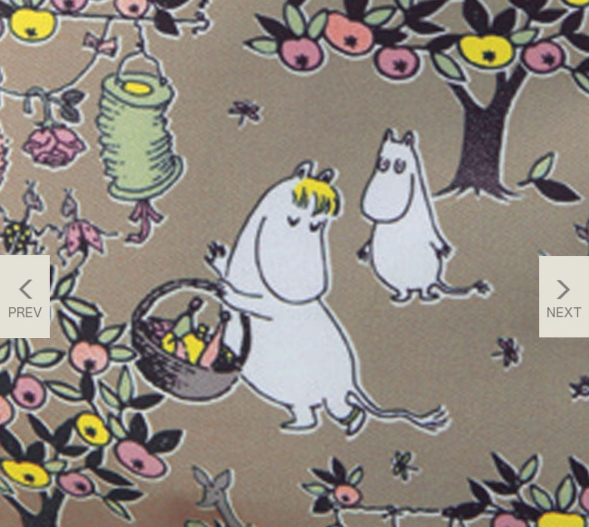 MOOMIN×Finlayson[ムーミン×フィンレイソン]保冷バッグ＆ペットボトルホルダー