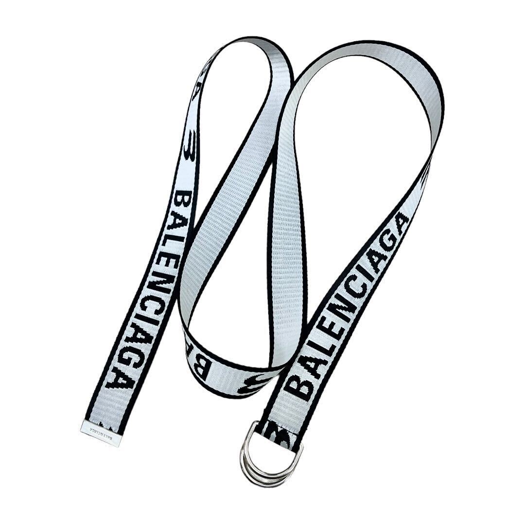 箱保存袋購入証明書付き BALENCIAGA バレンシアガ D RING BELT 箱保存袋購入証明書付き BALENCIAGA バレンシアガ D RING BELT