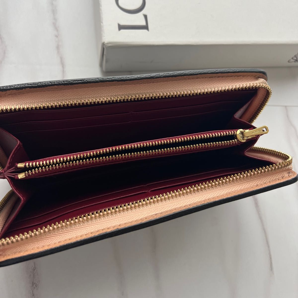 350 極上美品 LOEWE ロエベ 長財布 ラウンドファスナー|Yahoo 350 極上美品 LOEWE ロエベ 長財布 ラウンドファスナー|Yahoo