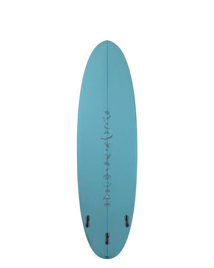 スーパーセール!新品！特価！パフォーマンス ファンボード　ALOHAサーフボード JALAAN PEANUT PU AQUA 6’0” 37.78L FCS2_画像4