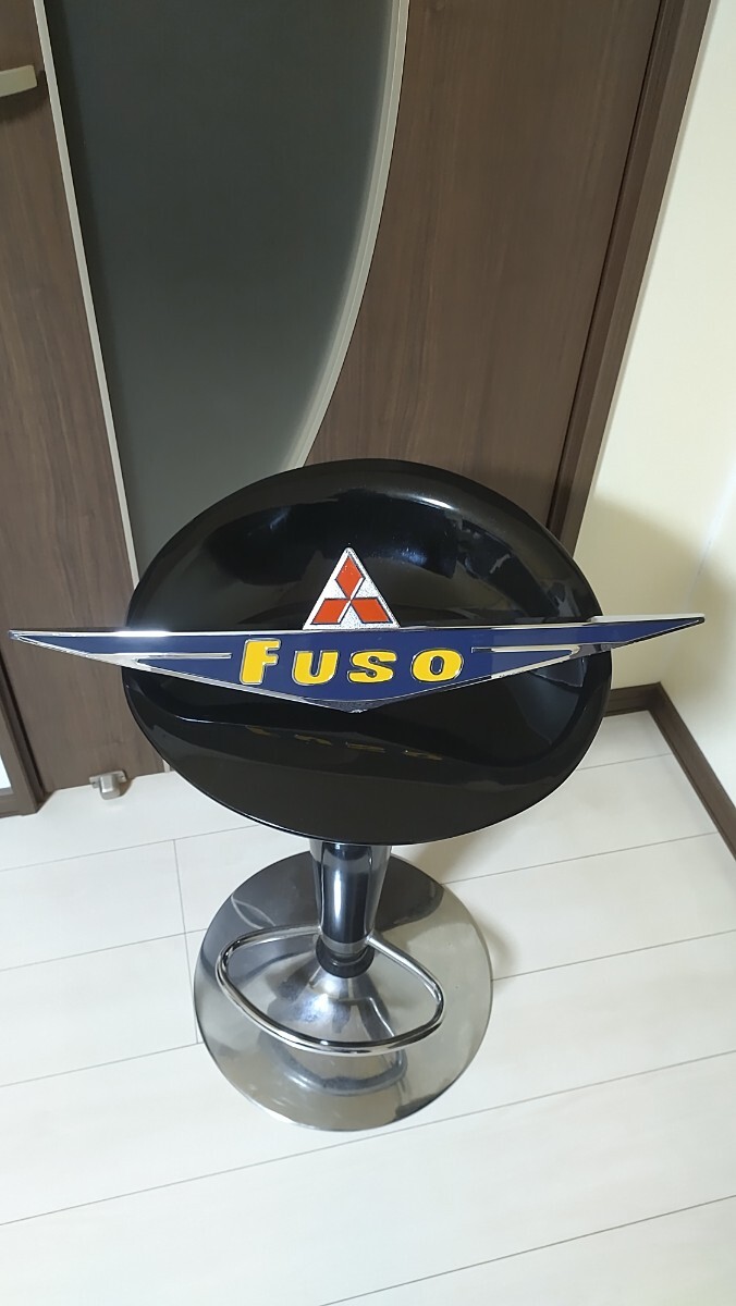  retro rare deco truck FUSO Mitsubishi Fuso bus Mark emblem 07 Super Great 17 Super Great Fighter Canter 