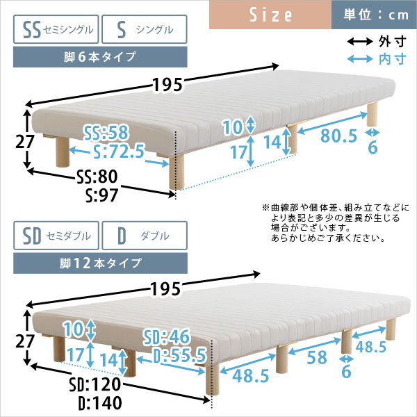  with legs urethane roll mattress [TERRDAM-teruda-] semi-double size URM-03SD-WH white 