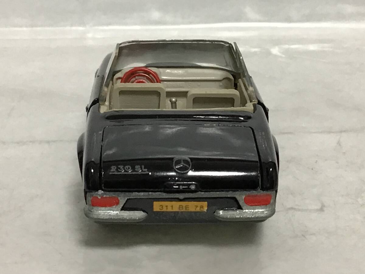 テクノ 箱無し メルセデス ベンツ 230 SL ガブリオレ 1/43 made in DENMARKの画像2