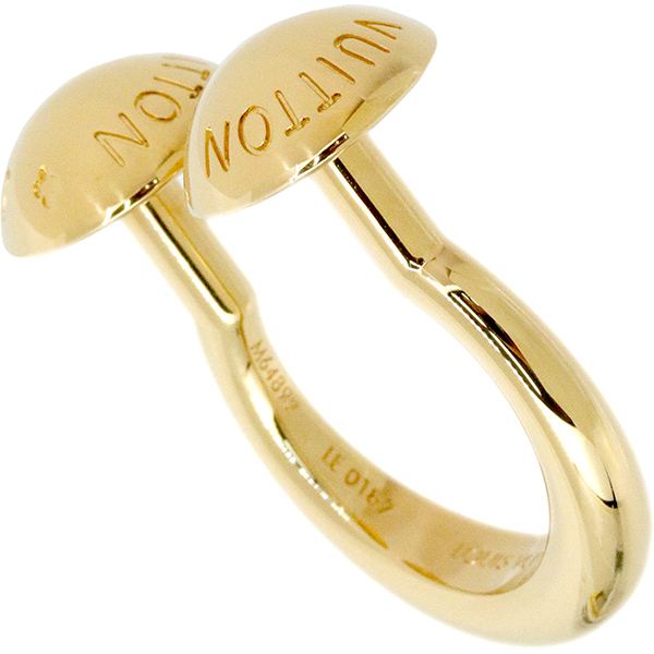  Louis Vuitton LOUIS VUITTON кольцо кольцо M64899 балка g* старт ti монограмма h-l113