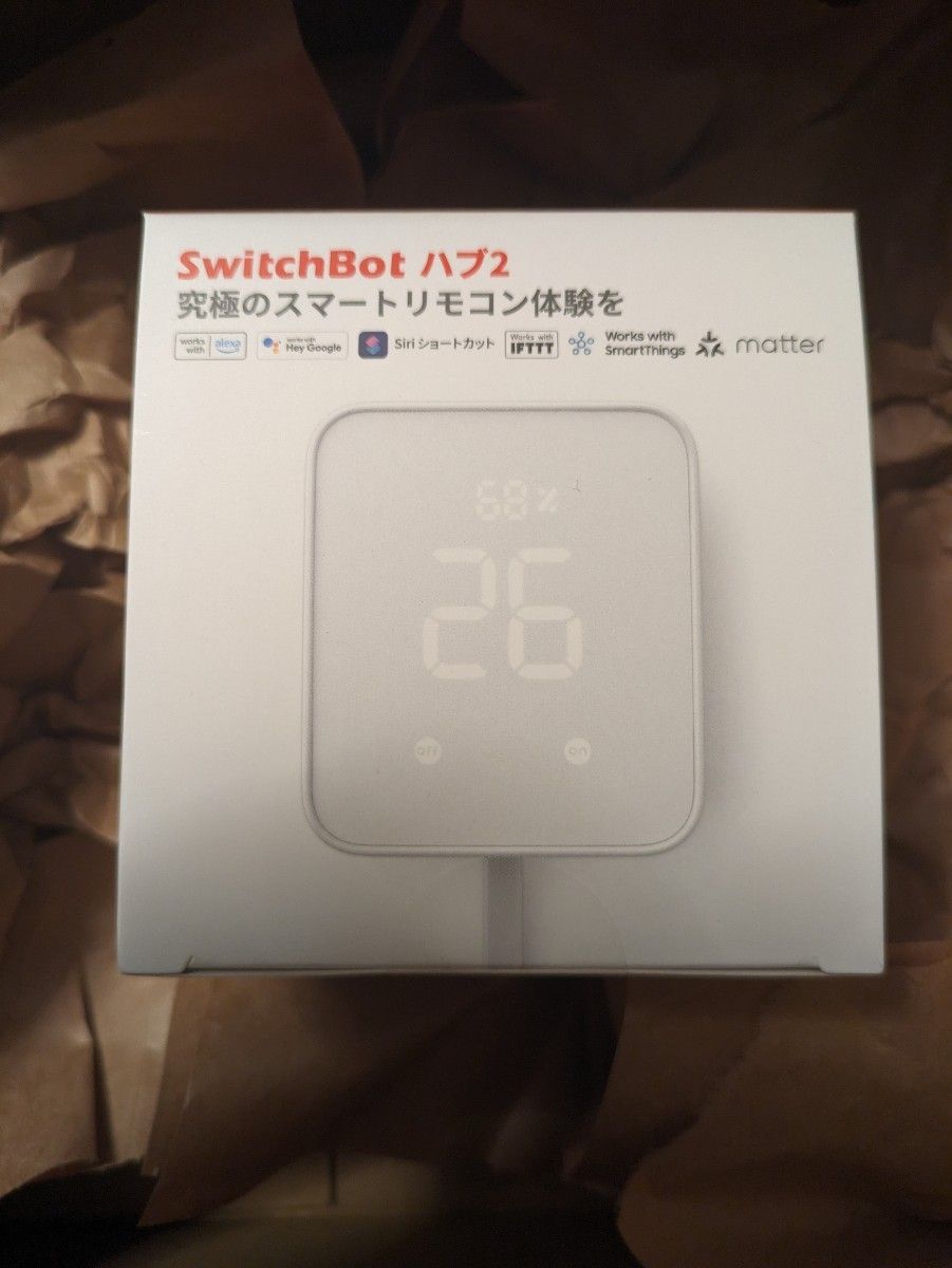 【新品・未使用】スイッチボット ハブ2 SwitchBot