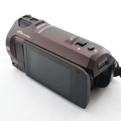 パナソニック 4K ビデオカメラ VX992M 64GB 光学20倍ズーム カカオブラウン HC-VX992M-Tの画像6