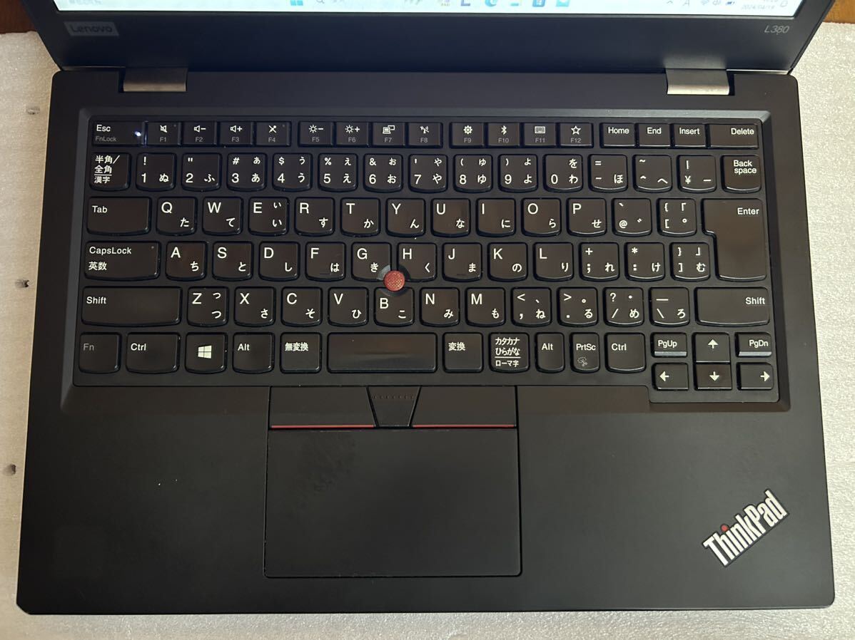 Lenovo ThinkPad L380 第8世代 Corei3/SSD128GB_画像3
