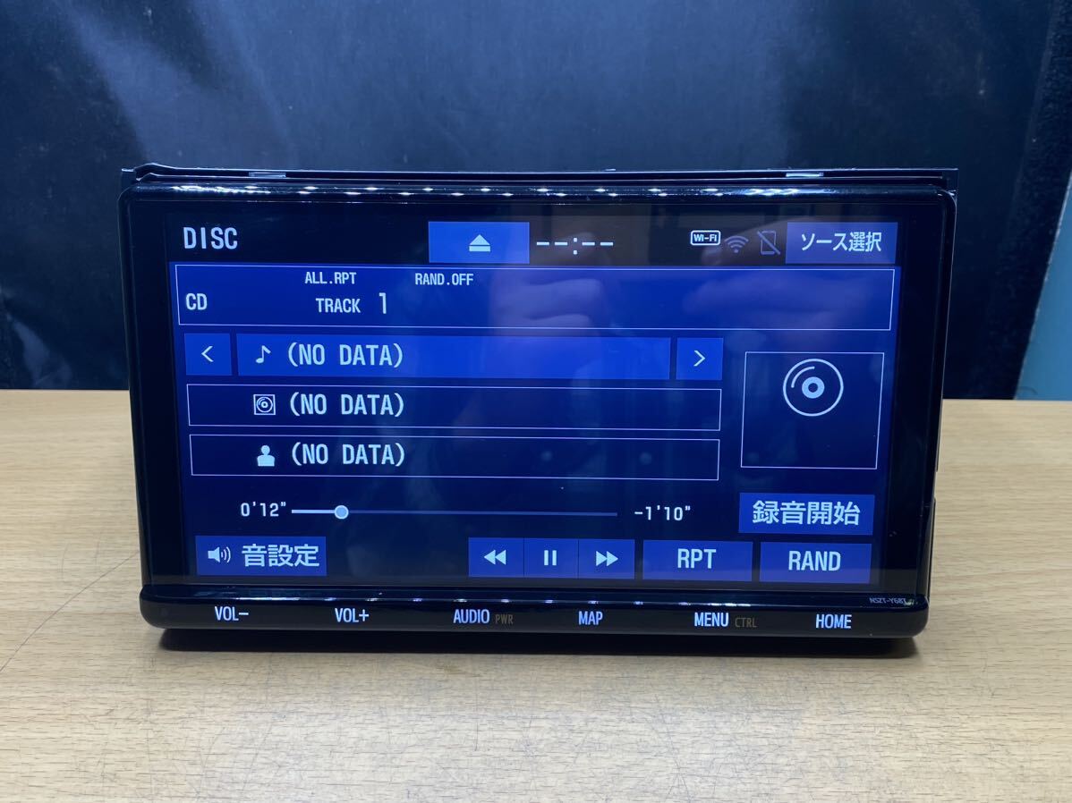 トヨタ 純正 ナビ NSZT-Y68T 9インチ 地図データ 2018年 チェックOKの画像5