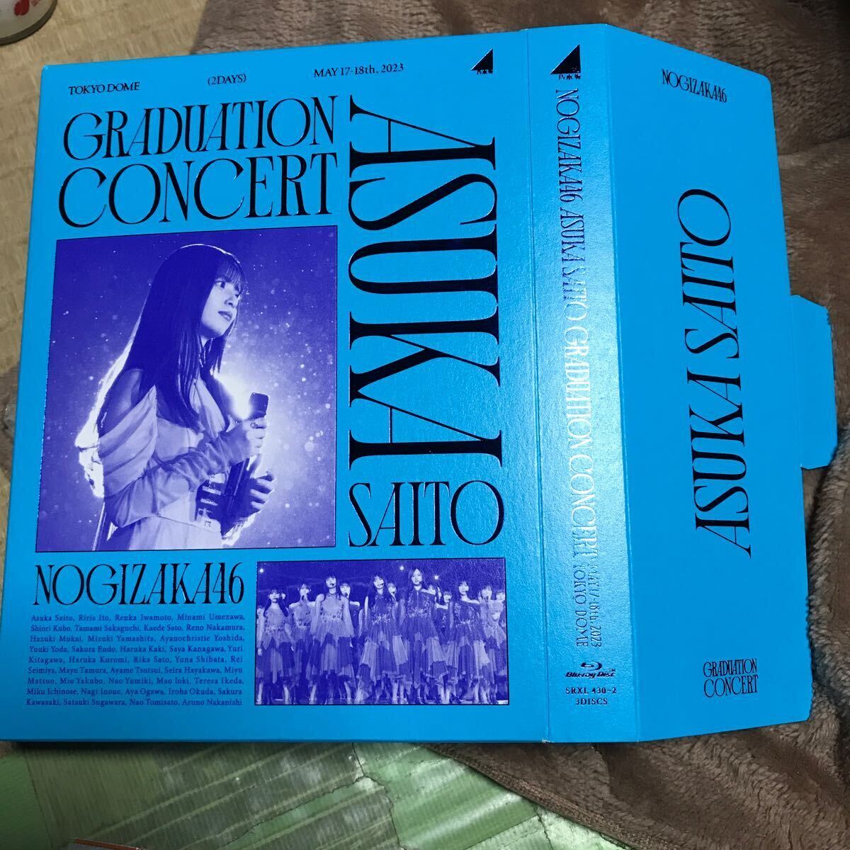 NOGIZAKA46 ASUKA SAITO GRADUATION CONCERT(完全生産限定版)(Blu-ray Disc)齋藤飛鳥卒業コンサート _画像1