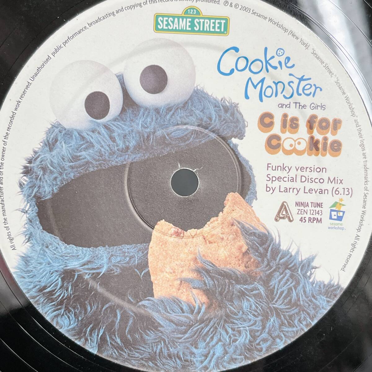 【05】レコード Cookie Monster And The Girls - C Is For Cookie / Larry Levan / Pointer Sisの画像6