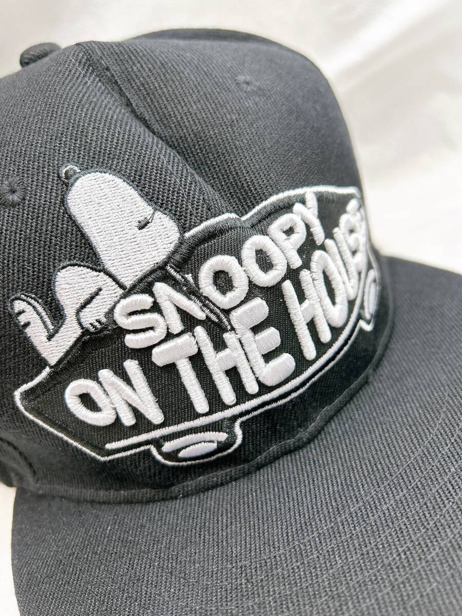 【08】Snoopy cap [SNOOPY ON THE HOUSE] 未使用保管品 の画像3