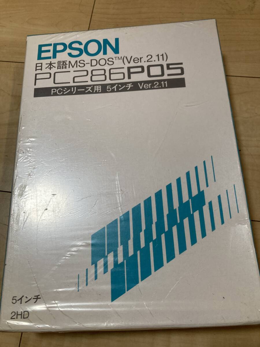 EPSON エプソン PC286P05 日本語MS-DOS PCシリーズ用 5インチ 2HD Ver.2.11の画像7