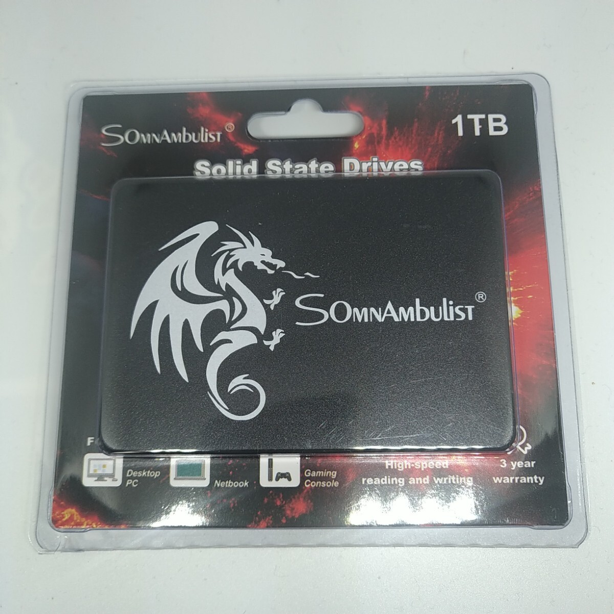 【おそらく未使用】SomnAmbulist SSD 1TB SATA 2.5インチ