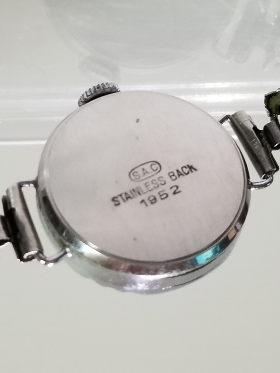 ★アンティーク時計★ゆうパケット配送★SEIKO chronometer セイコー クロノメーター 1952 手巻き 2針 アナログ レディース 腕時計の画像3