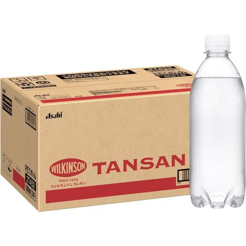 アサヒ飲料 炭酸水 500ml×24本 ラベルレスボトル タンサン ウィルキンソン MS+B 6_画像1