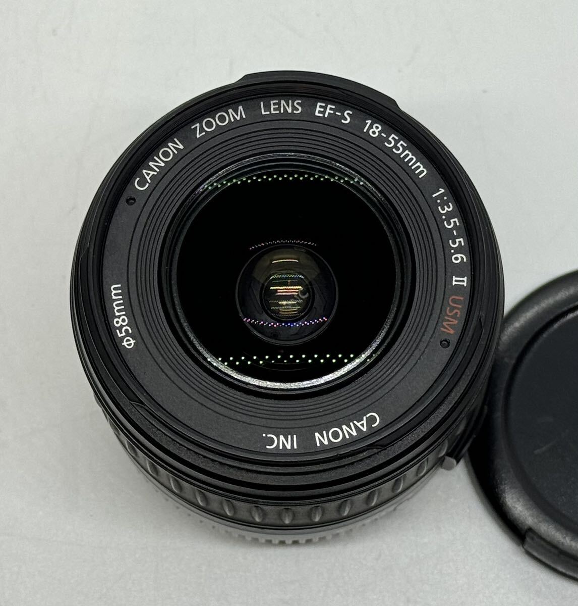 CANON ZOOM LENS EF-S 55-250mm 1:4-5.6 IS STM / CANON ZOOM LENS EF-S 18-55mm 1:3.5-5.6 II USM 【HH106】の画像6