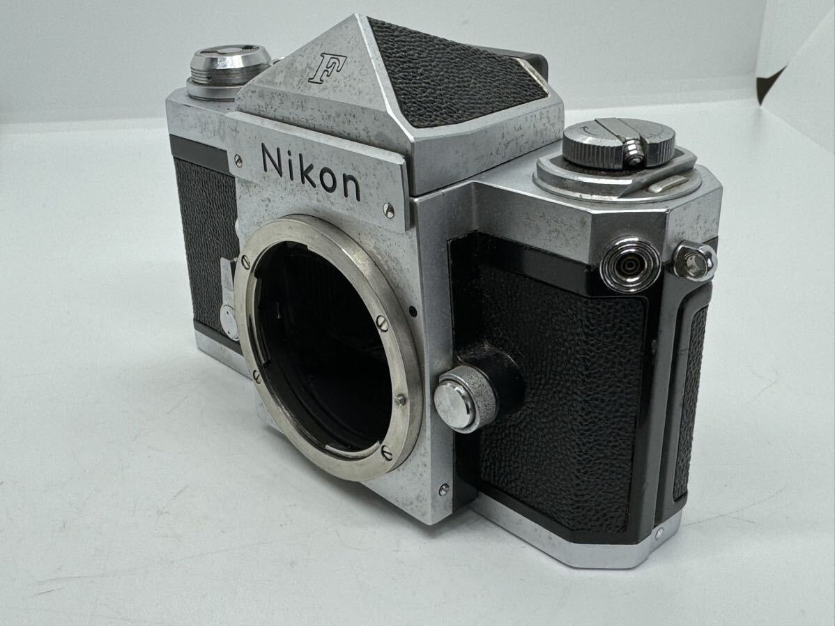 Nikon F アイレベルファインダー 一眼レフフィルムカメラ / NIKKOR-H・C Auto 1:3.5 f=28mm 【HH116】の画像4