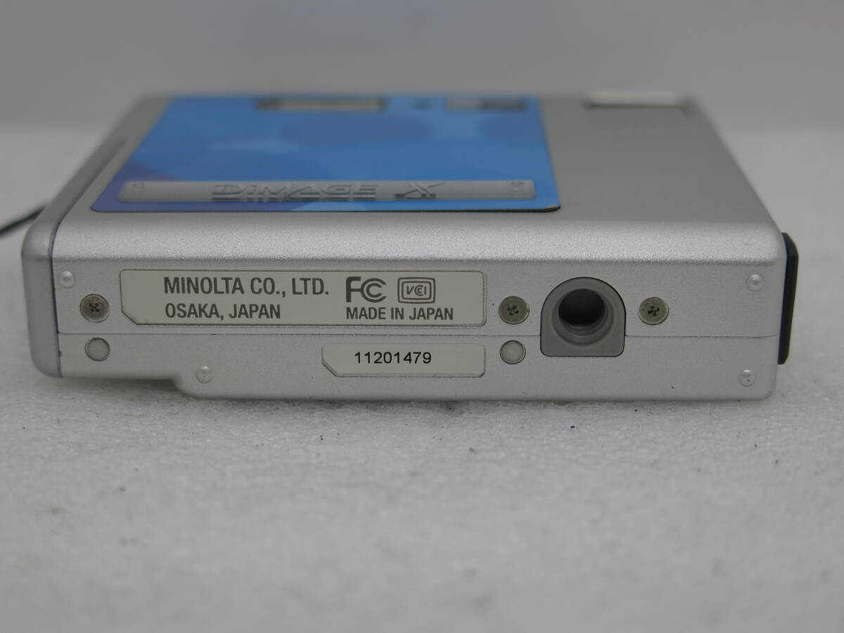 MINOLTA DiMAGE X デジタルカメラ　MINOLTA LENS 5.7-17.1mm 1:2.8-3.6 【ANY040】_画像5