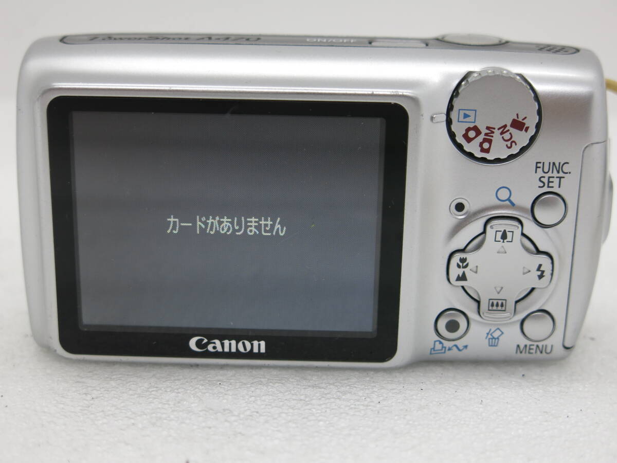 Canon Power Shot A470 デジタルカメラ　CANON ZOOM LENS 3.4x 6.3-21.6mm 1:3.0-5.8 【ANY043】_画像9