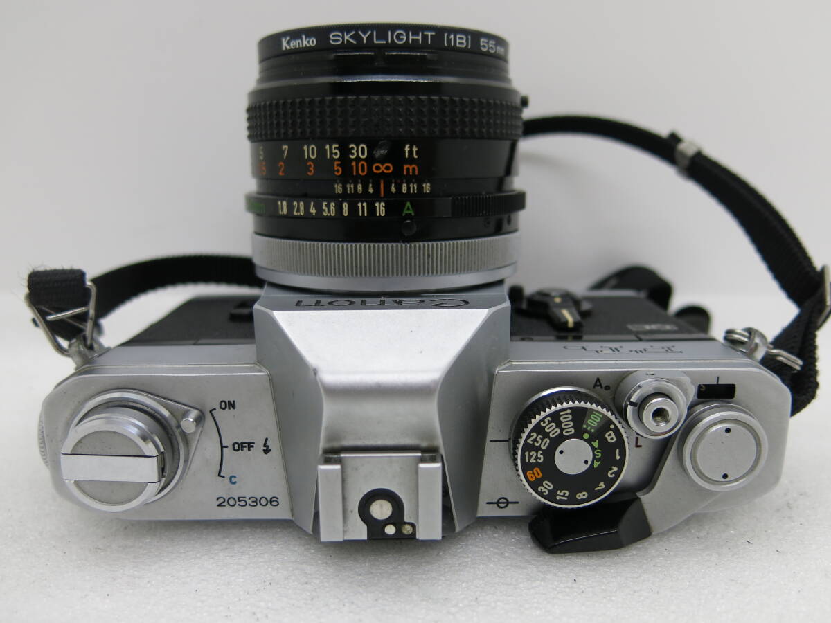 Canon FTb QL フイルムカメラ　CANON LENS FD 50mm 1:1.8 S.C / 135mm 1:3.5 S.C 【AKT020】_画像5