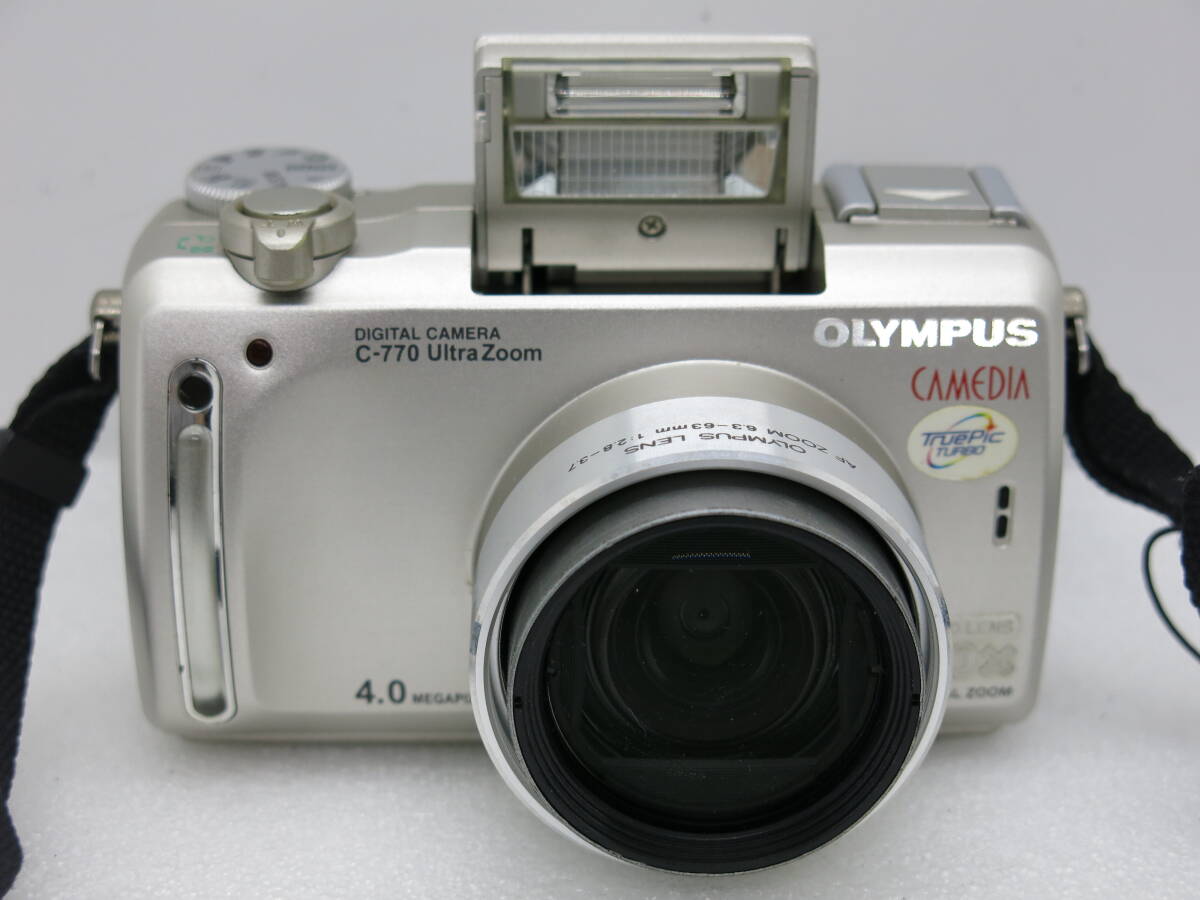 OLYMPUS Ultra ZOOM C-770 デジタルカメラ OLYMPUS LENS AF ZOOM 6.3-63mm 1:2.8-3.7 【KNK038】の画像2