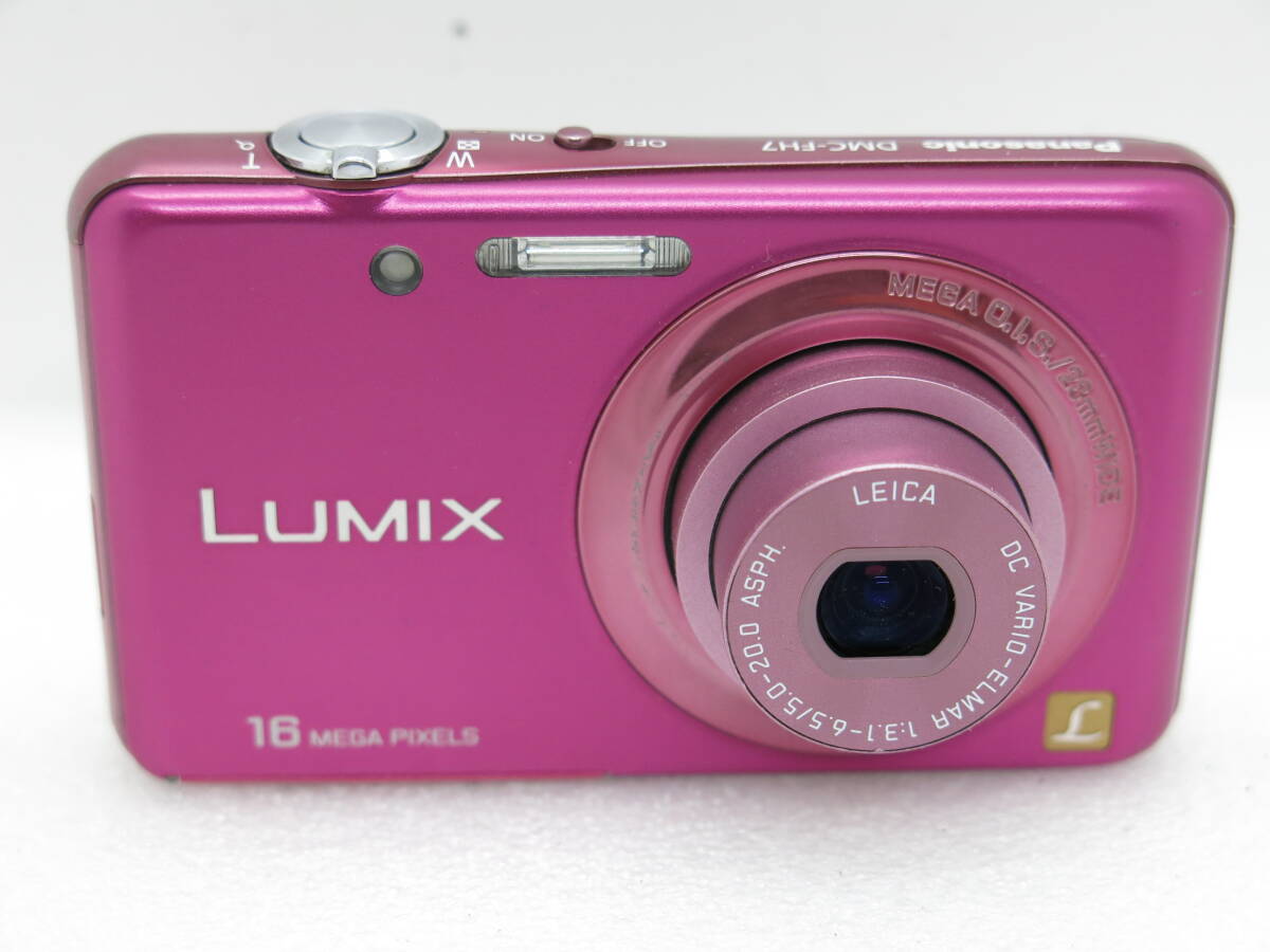 Panasonic LUMIX FH-7 デジタルカメラ 4x OPTICAL ZOOM 1:3.1-6.5 / 5.0-20.0 ASPH 【KNK041】の画像6