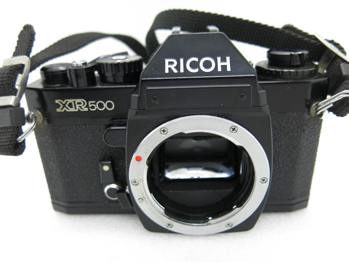 RICOH XR500 フイルムカメラ XR RIKENON 1:2 50mm 【HN008】の画像8