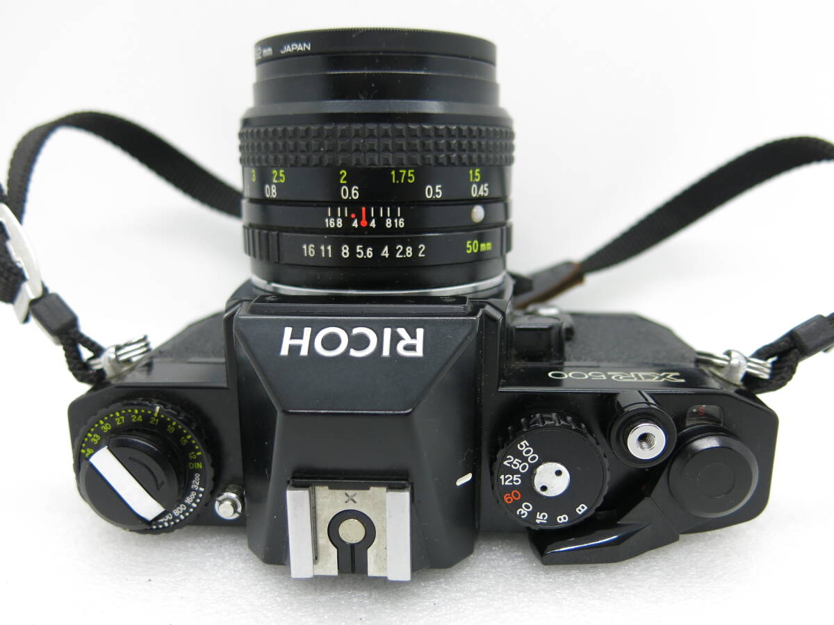 RICOH XR500 フイルムカメラ XR RIKENON 1:2 50mm 【HN008】の画像5