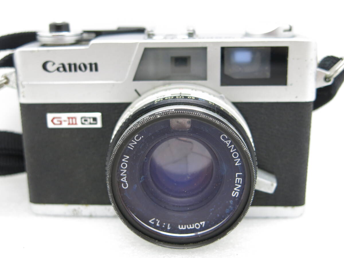 Canon Canonet QL17 G-Ⅲ　QL 　フイルムカメラ　CANON LENS 40mm 1:1.7 【HN009】 _画像1