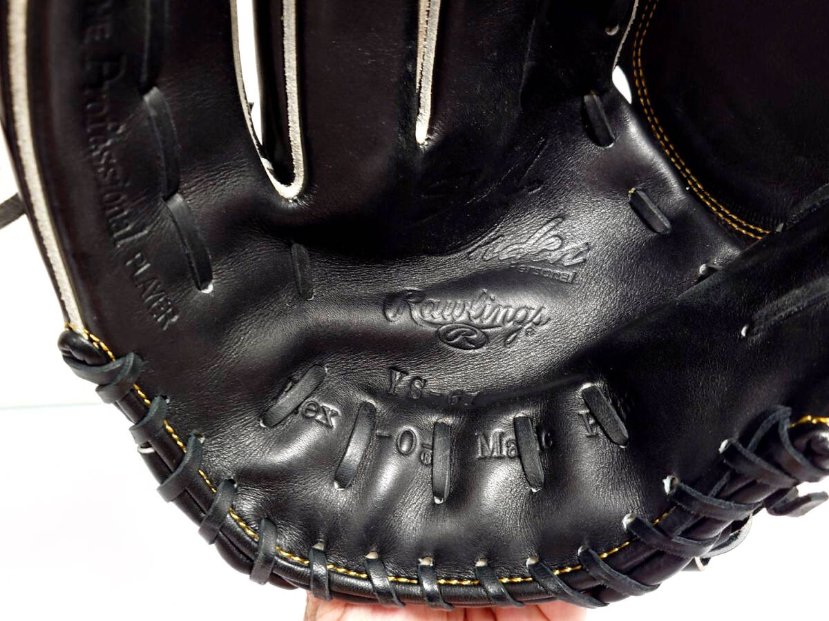 貴重■東京ヤクルトスワローズ 石井弘寿投手＃６１ 実使用グローブ■Rawlingsローリングス メーカー支給品の画像7