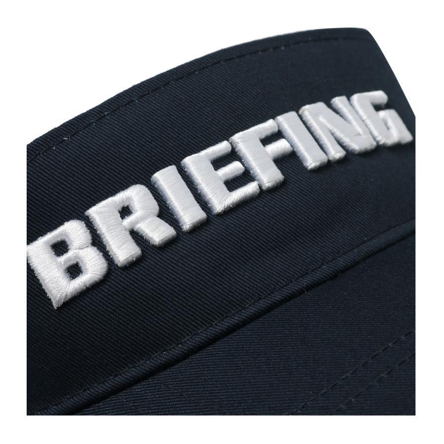 ■新品 BRIEFING ブリーフィング ゴルフ メンズ レディース サンバイザー ツイル 軽量 ロゴ 刺繍 BRG231M68 BLACK PUMA ADIDAS CALLAWAY_画像3