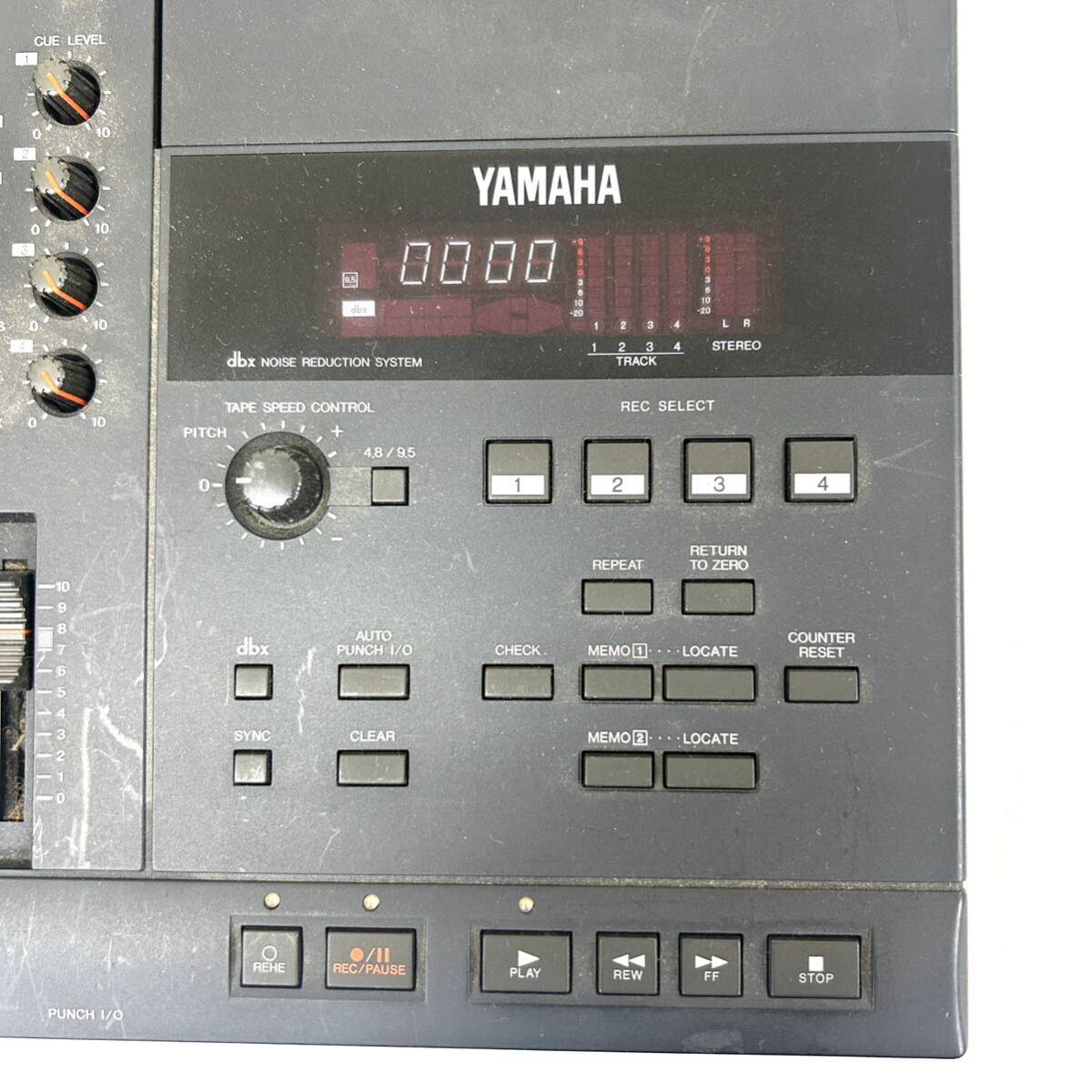 YAMAHAヤマハ MT4X ヤマハ マルチトラックレコーダー 音響機器 オーディオ機器 管:0425の画像2