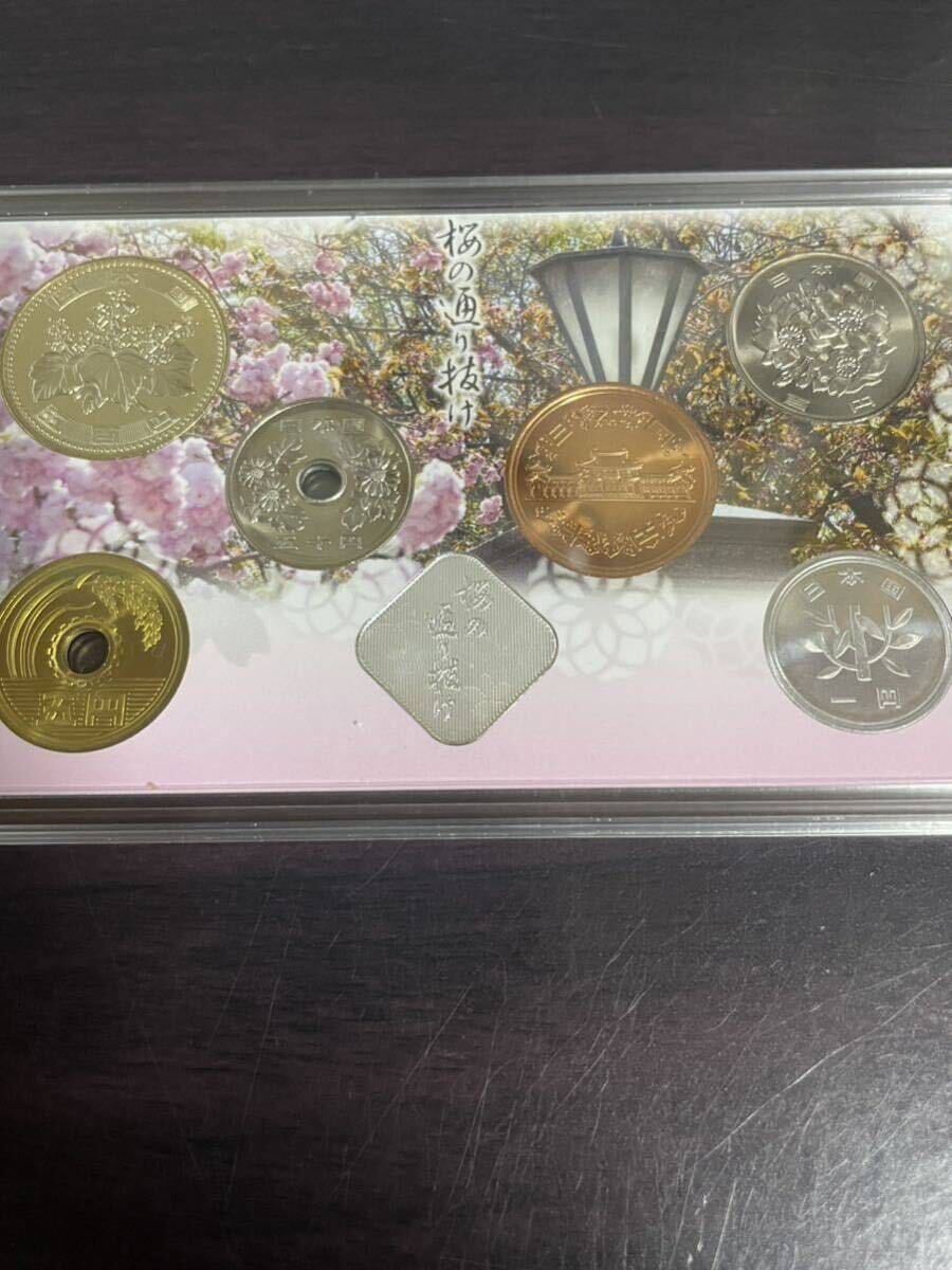 特年 平成24年桜の通り抜け 貨幣セット 2012年 小手毬 純銀製メダル付きの画像5