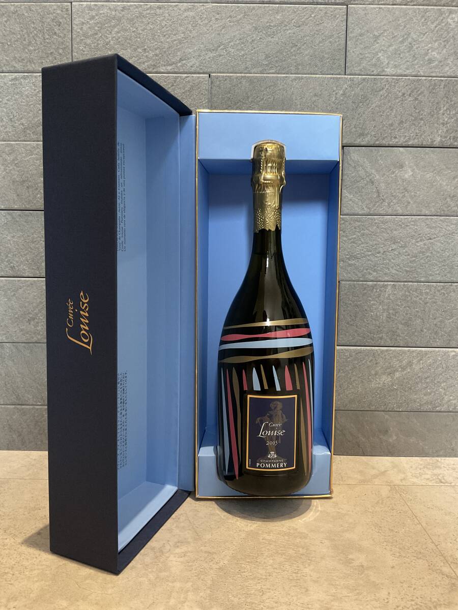 ★ポメリー キュヴェ ルイーズ 2005年750ml 12.5% CHAMPAGNE POMMERY Cuvee Louise シャンパーニュ 【未開封】_画像1