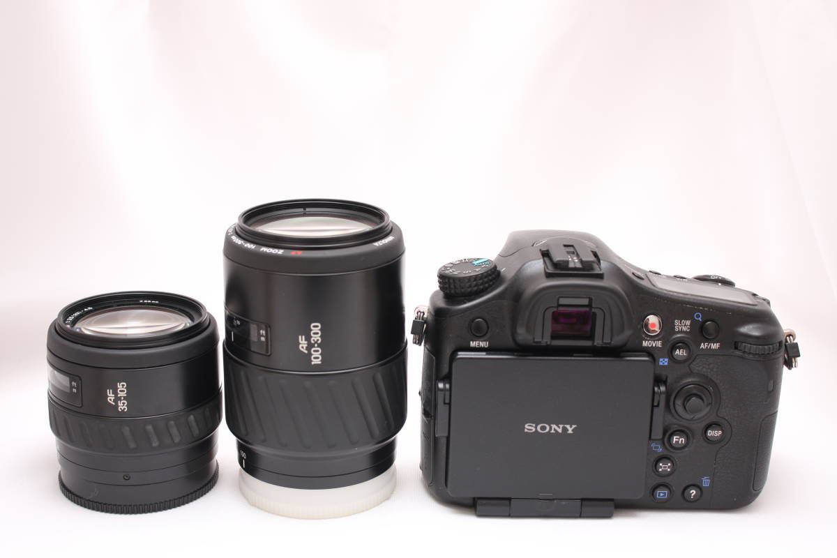 SONY Sony α77 SLT-A77V digital single‐lens reflex camera double zoom lens 