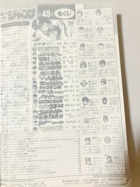 TF玩 N1200 週刊少年ジャンプ ドラゴンボール 1987 49 ドラゴンボール表紙    の画像2