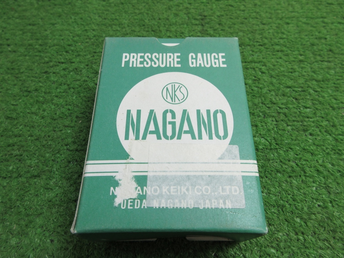 未使用品【 NAGANO / 長野計器 】 圧力計 プレッシャーゲージ 傷・箱擦れ 長期保管品 0644_画像7