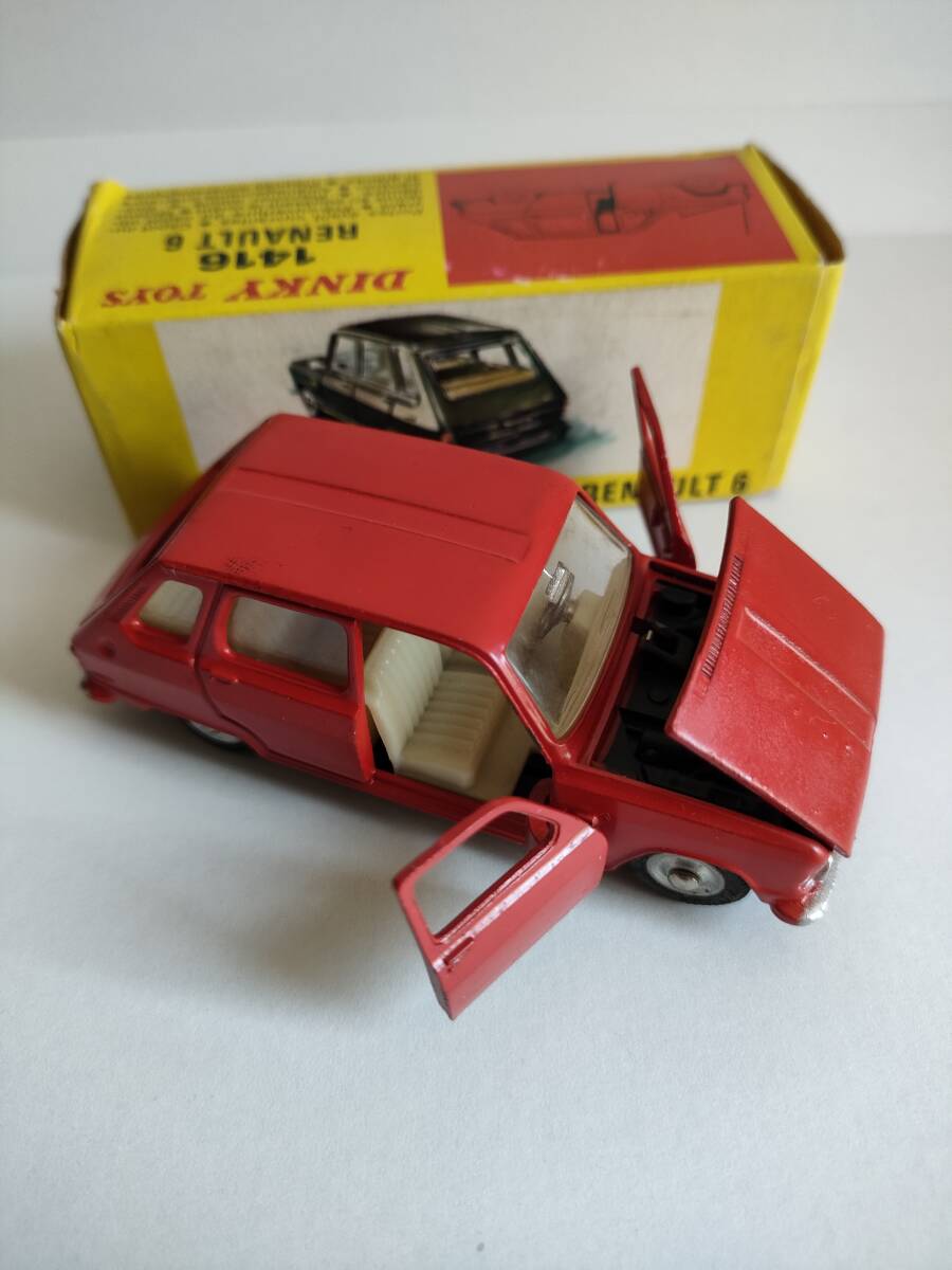 当時物 ディンキー ルノー　DINKY TOYS RENAULT 6　1416_画像5