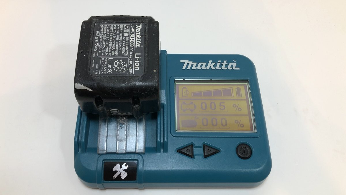 makita 14.4v 3.0Ah 純正 バッテリー 充電回数:92回 BL1430B 残量表示 ★マーク付 電動工具バッテリー リチウムイオンバッテリー (23)_画像10